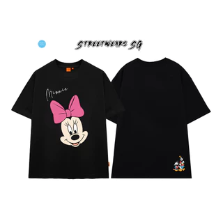 Áo thun Circle Minnie cotton dày cao cấp nam nữ form rộng - Streetwears SG