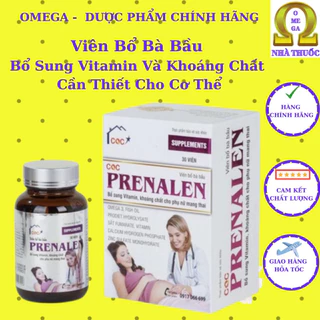 Viên Bổ Bà Bầu CQC PRENALEN [Date 2026] - Bổ Sung Đầy Đủ Dưỡng Chất Cần Thiết Cho Mẹ Bầu