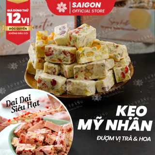 [KẸO MỸ NHÂN] NOUGAT - KẸO MỀM SIÊU HẠT