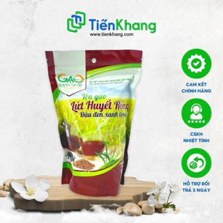 Trà Gạo Lứt Huyết Rồng, Đậu Đen, Lá Dứa - Bịch (500gram)