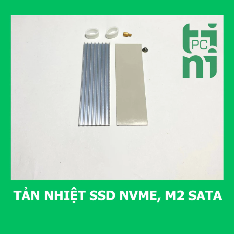 Tản Nhiệt Nhôm Heatsink SSD M.2 Nvme SATA Kèm Thermal Pad Giúp Giảm Nhiệt Hiệu Quả