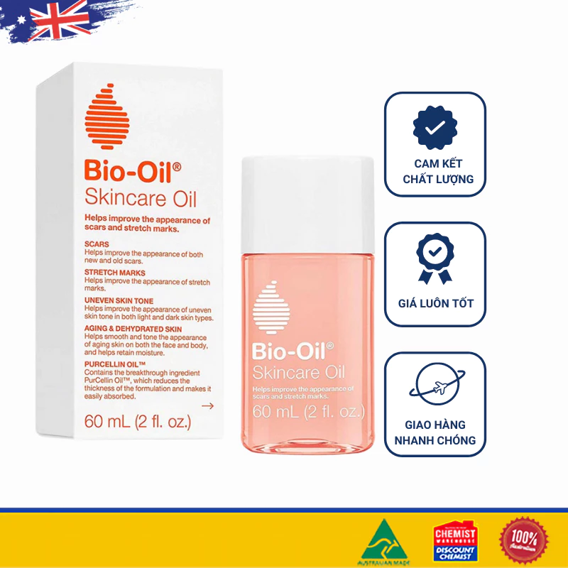 Dầu dưỡng giảm rạn da Bio oil 60ml