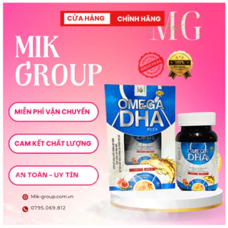 Dầu Cá Omega DHA Plus Tăng cường thị lực, Bổ Não, , Giảm Nguy Cơ Mắc Bệnh Tim Mạch