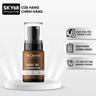 Serum B5 Basic Hydration 5% DrCeutics Cho Da Dầu Mụn 30ml