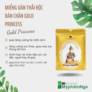 Miếng dán thải độc bàn chân Gold Princess Thái Lan