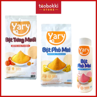 Bột phô mai lắc, bột trứng muối  Yary 120g, 250g