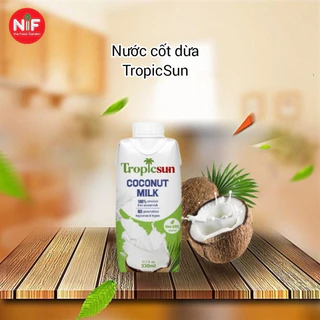 Nước Cốt Dừa Độ Béo Cao NIF TropicSun 330ml