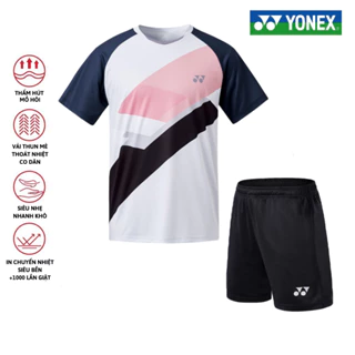 Áo, quần cầu lông Yonex chuyên nghiệp mới nhất sử dụng tập luyện và thi đấu cầu lông M3S00