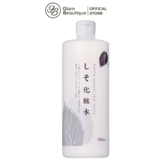 Nước hoa hồng CHINOSHIO chiết xuất tía tô PERILLA NATURAL 500ml Glam Beautique