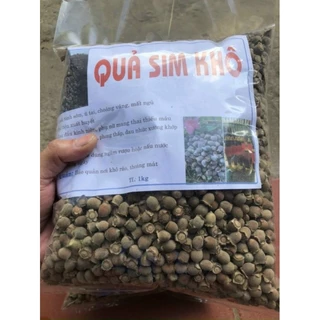 1Kg Quả Sim Rừng khô Tây Bắc chuẩn loại 1 Ngâm riệu ngon