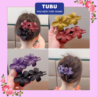 Kẹp tóc hình chiếc hoa dịu dàng dành cho nữ phong cách Hàn Quốc | Tubu