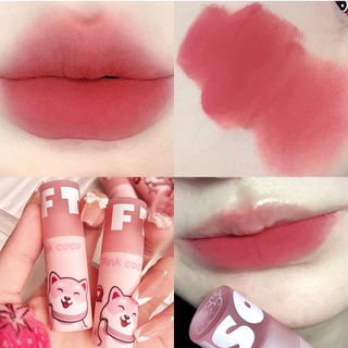 Son Kem Lì PINK COCO Chú Cáo Bền Màu Lâu Trôi (Ảnh thật Shop chụp)