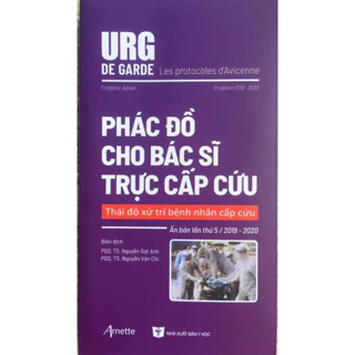 Sách - Phác đồ dành cho bác sỹ trực cấp cứu