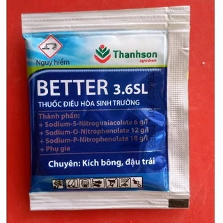 Thuốc kích thích sinh trưởng Better 3.6SL 10ml chuyên kích bông, đậu trái