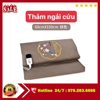 Thảm Ngải Cứu Gối Ngải Trung Hoa Sưởi Ấm Giảm Đau Mỏi Lưng Xương Khớp Thư Giãn Dùng Cho Gia Đình Spa.