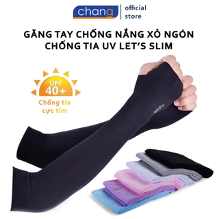 Găng tay chống nắng nam nữ chống tia UV, xỏ ngón được, làm mát da Hàn Quốc