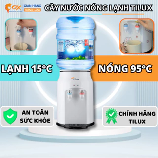 Cây nước nóng lạnh TILUX để bàn bình nước 2 mức nhiệt 15-95 độ C tiết kiệm điện an toàn sức khỏe