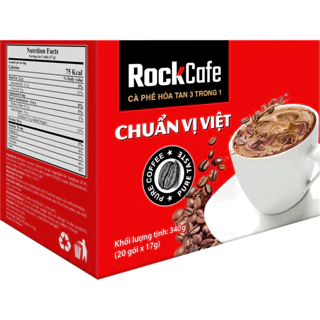 RockCafe - Cà phê 3 trong 1 Chuẩn Vị Việt