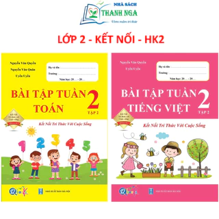 Sách - Bài Tập Tuần Toán và Tiếng Việt Lớp 2 - Kết Nối - Tập 2