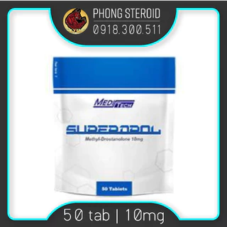 ⚡️TĂNG CƠ CẮT NÉT⚡️ SUPERDR0 10mg (50 Viên) - MEDITECH & BODYTECH