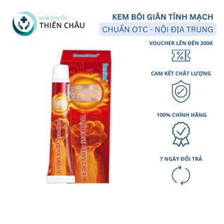 Kem Bôi Suy Giãn Tĩnh Mạch Nội Địa Trung Sumifun Varicose Veins Cream 20gr Chính Hãng - Kem Bôi Tĩnh Mạch Nội Địa Trung,