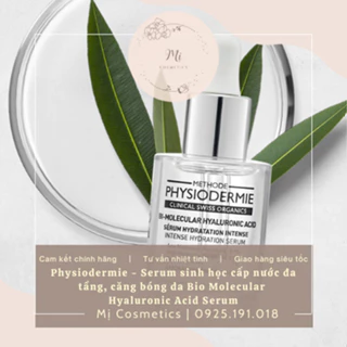 [Chính Hãng] Physiodermie Bio Molecular Hyaluronic Acid Serum - Serum sinh học cấp nước đa tầng, căng bóng da