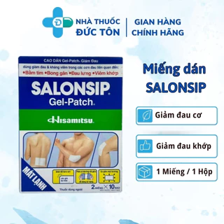 Cao dán Salonsip - Hisamistu - Túi 2 miếng