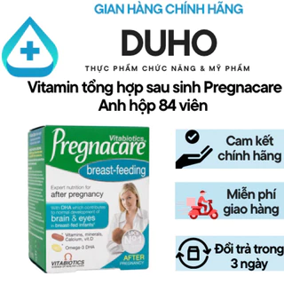 Vitamin tổng hợp Pregnacare Breast feeding cho phụ nữ sau sinh Anh hộp 84 viên