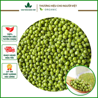 Đậu xanh nguyên hạt organic 500g ( Đỗ xanh làm chè đậu xanh, thanh nhiệt, detox cơ thể) - Chợ Thảo Dược Việt