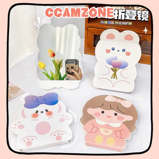 Gương Giấy Gấp Để Bàn Cute gl089 Ccamzone