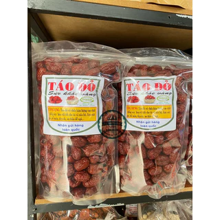 Táo đỏ sấy khô nguyên quả hàng loại 1 gói 1kg