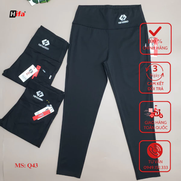 Quần Legging, Legging Nâng Mông Cạp Cao Siêu Hot Siêu Co Giãn Chất Umi Loại 1 Hifa: Q43