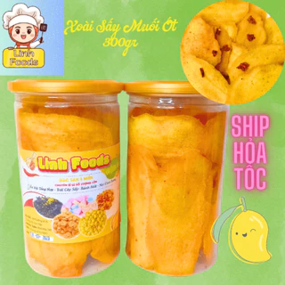 Xoài Sấy Dẻo Muối Ớt - Hàng Loại 1 - 300gr