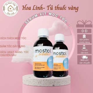 Serum Mọc Tóc Mostal Solution Ngăn Gãy Rụng Dưỡng Tóc Dài Nhanh 50ml