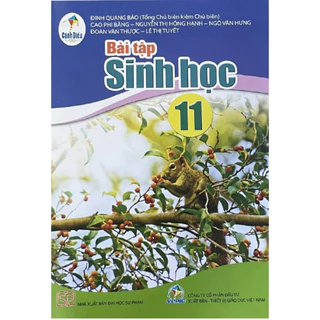 Sách - Bài tập Sinh học Lớp 11 - Cánh diều