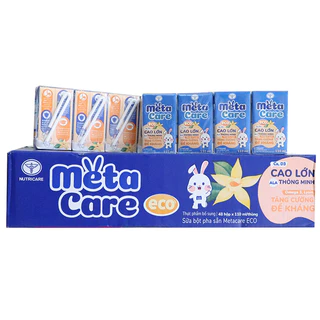 Thùng sữa nước pha sẵn Nutricare Metacare ECO (180ml -110ml)