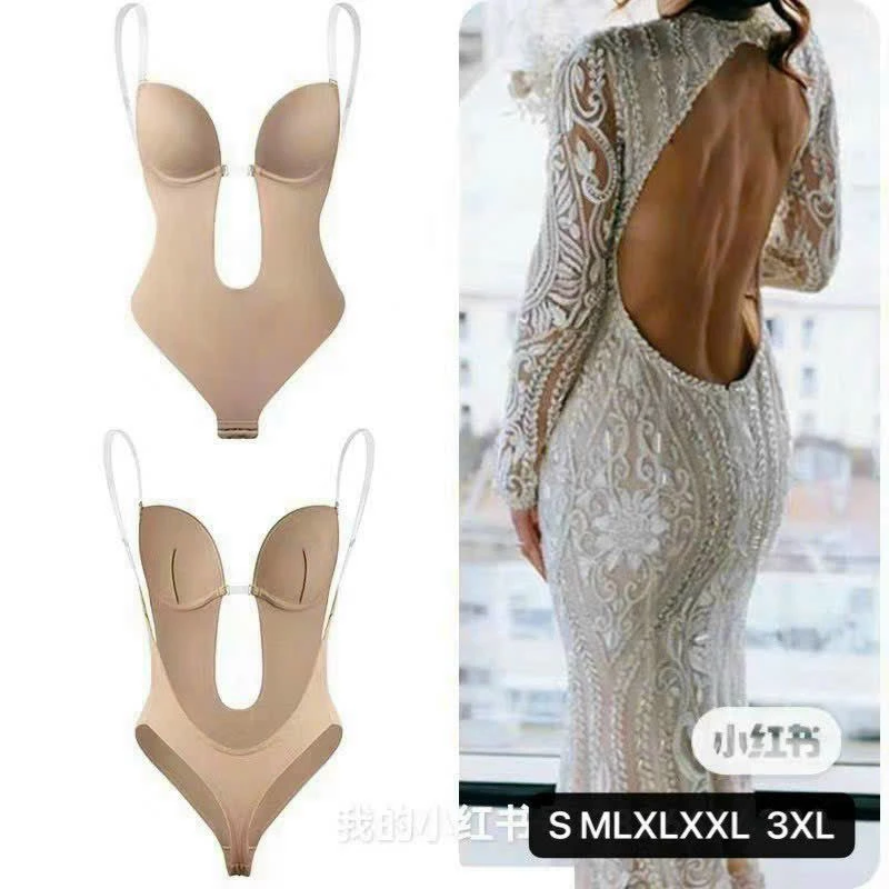 BODYSUITS KHOÉT NGỰC HỞ LƯNG CÚP NGỰC