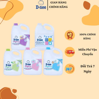 Nước giặt xả quần áo cho bé can 3000ml hàng chính hãng Đại Thịnh an toàn da em bé