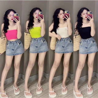 áo ống croptop trơn