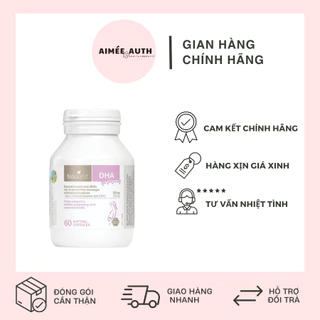 Viên bổ sung DHA cho bà bầu Bio Island DHA for Pregnancy 60viên