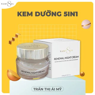 Kem giảm Nám 5in1 : mờ nám, tàn nhan, vết da sậm màu, trắng da, dưỡng ẩm, ngừa lão hóa NamySpa 10g