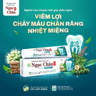 Kem đánh răng dược liệu Ngọc Châu chuyên gia 100g - Dược phẩm Hoa Linh