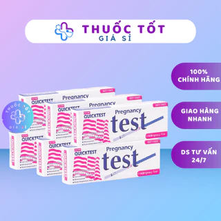 Que Thử Thai Quick Test Chính Xác Nhanh Chóng, test thai HCG