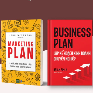 Sách - Combo 2 Cuốn Marketing Plan + Business Plan – Lập Kế Hoạch Kinh Doanh Chuyên Nghiệp