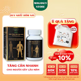 Tăng Cân Hoa Bảo Chính Hãng Hộp 22 Viên Hỗ Trợ Tăng Cân Hiệu Quả