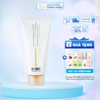 Sữa rửa mặt trắng da mờ thâm Dr Smis Vitamin Capsule Cleasing Foam 300ml