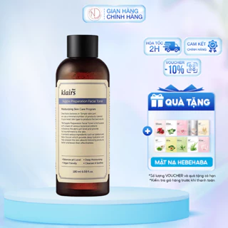 Nước Hoa Hồng Thảo Mộc Dear Klairs Supple Preparation Facial Toner 180ml