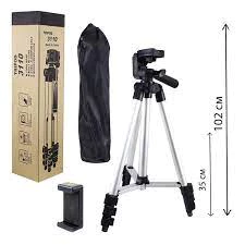 Gía đỡ Điện Thoại Tripod 3110, Tripod 3120, Chân quay Điện Thoại Tripod 3 Chân  Livestream Cho Máy Ảnh, Điện Thoại