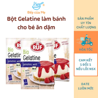 Bột gelatine làm bánh pudding, kẹo chip chip, rau câu cho bé ăn dặm, Shop Bếp Của Mẹ