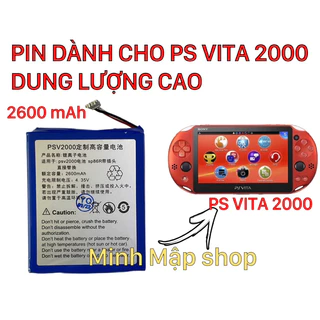 Pin dành cho PS Vita 2000 Dung Lượng Cao